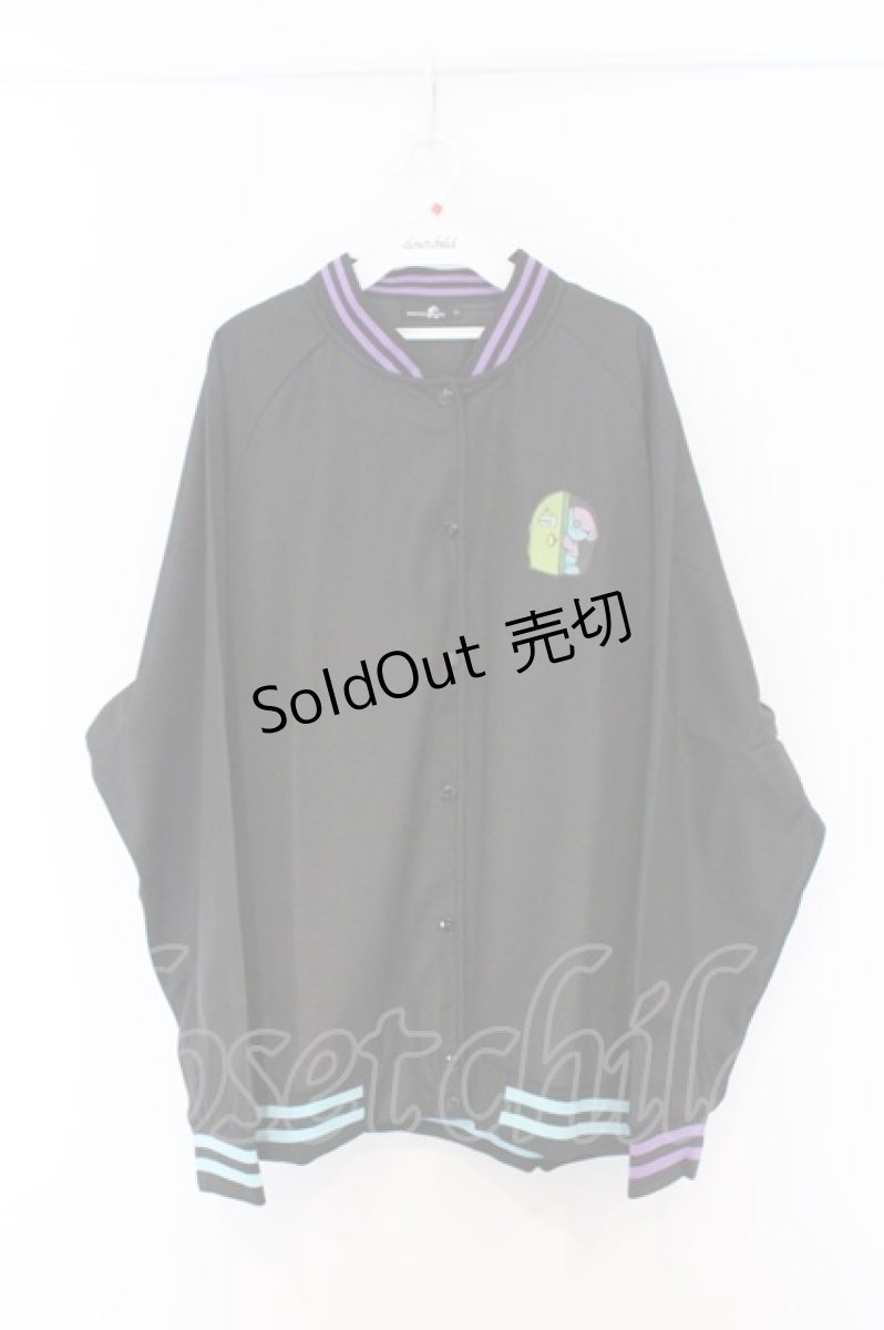 画像1: NieR Clothing / キャラptブルゾンジャケット F ブラック（ONE君） O-26-03-13-030-PU-JA-OW-OS (1)