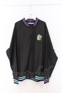 画像1: NieR Clothing / キャラptブルゾンジャケット F ブラック（ONE君） O-26-03-13-030-PU-JA-OW-OS