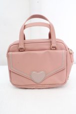 画像1: m petit by misako / TT*AMハートカブセ  ピンク O-26-03-14-024-LO-BG-OW-ZT308 (1)