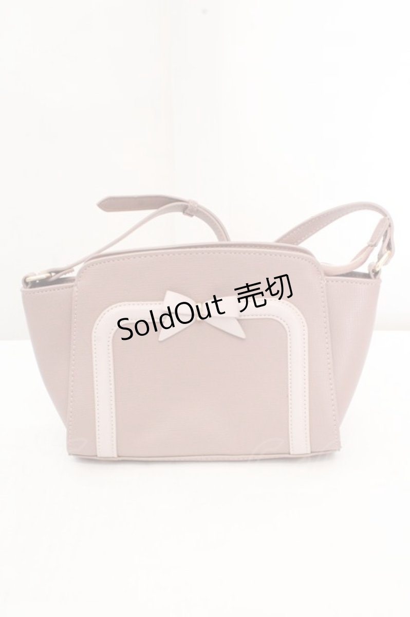 画像1: m petit by misako / AMリボンヨコショルダーバッグ  ピンク O-26-03-14-025-LO-BG-OW-ZT308 (1)