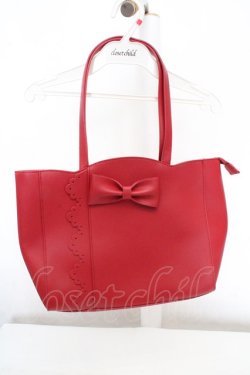 画像1: m petit by misako / AMリボントート  アカ O-26-03-14-028-0-BG-OW-OS