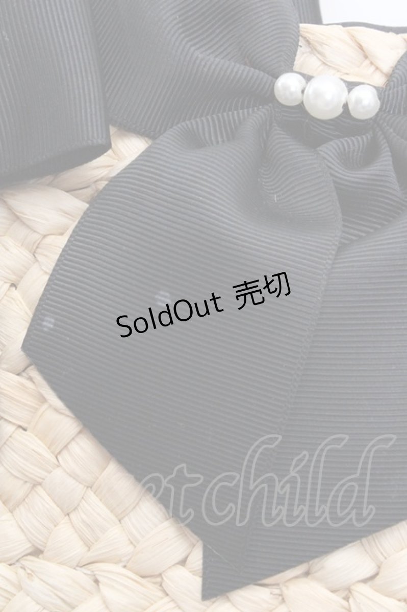 画像2: axes femme / リボン使いカゴバッグ  ナチュラル×クロ O-26-03-14-029-AX-BG-OW-ZTK038 (2)