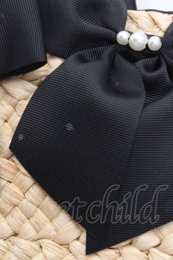 画像2: axes femme / リボン使いカゴバッグ  ナチュラル×クロ O-26-03-14-029-AX-BG-OW-OS