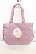 m petit by misako / サンリオキャラクターズコラボサイドリボントートバッグ  ラベンダー O-26-03-14-034-LO-BG-OW-OS
