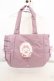 画像1: m petit by misako / サンリオキャラクターズコラボサイドリボントートバッグ  ラベンダー O-26-03-14-034-LO-BG-OW-OS (1)