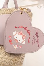 画像2: m petit by misako / チャーム付き2WAYバッグ  ラベンダー O-26-03-14-035-LO-BG-OW-ZT308 (2)