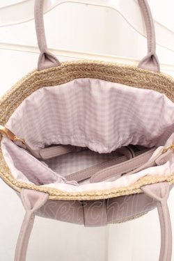 画像4: m petit by misako / チャーム付き2WAYバッグ  ラベンダー O-26-03-14-035-LO-BG-OW-OS