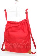 画像3: Karl Helmut / ナイロンナップサック  アカ O-26-03-14-004-EL-BG-IG-ZT274 (3)