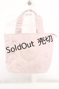 m petit by misako / NINA'Sコラボベロアリボン2wayバッグ  ピンク O-26-03-14-038-LO-BG-OW-ZT0316P