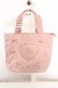 画像1: m petit by misako / NINA'Sコラボベロアリボン2wayバッグ  ピンク O-26-03-14-038-LO-BG-OW-OS (1)