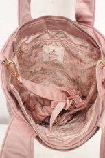 画像4: m petit by misako / NINA'Sコラボベロアリボン2wayバッグ  ピンク O-26-03-14-038-LO-BG-OW-ZT0316P (4)