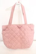 m petit by misako / リボンキルトトートバッグ  ピンク O-26-03-14-039-LO-BG-OW-OS
