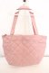 画像3: m petit by misako / リボンキルトトートバッグ  ピンク O-26-03-14-039-LO-BG-OW-OS (3)