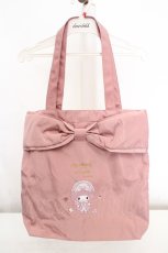 画像1: m petit by misako / サンリオコラボ トートバッグ  ピンク O-26-03-14-040-0-BG-OW-ZTK031 (1)