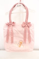 画像1: m petit by misako / TT*AM*キャンバストートバッグ  ピンク O-26-03-14-041-LO-BG-OW-ZTK031 (1)