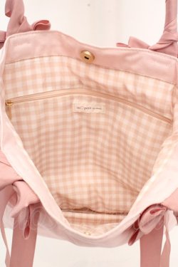 画像4: m petit by misako / TT*AM*キャンバストートバッグ  ピンク O-26-03-14-041-LO-BG-OW-OS