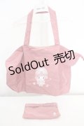 m petit by misako / サンリオキャラクターズコラボポーチ付きエコバッグ  ピンク O-26-03-14-043-LO-BG-OW-ZT0316P