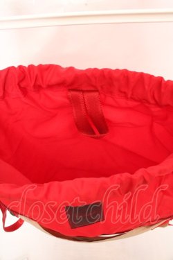 画像5: Karl Helmut / ナイロンナップサック  アカ O-26-03-14-004-EL-BG-IG-OS