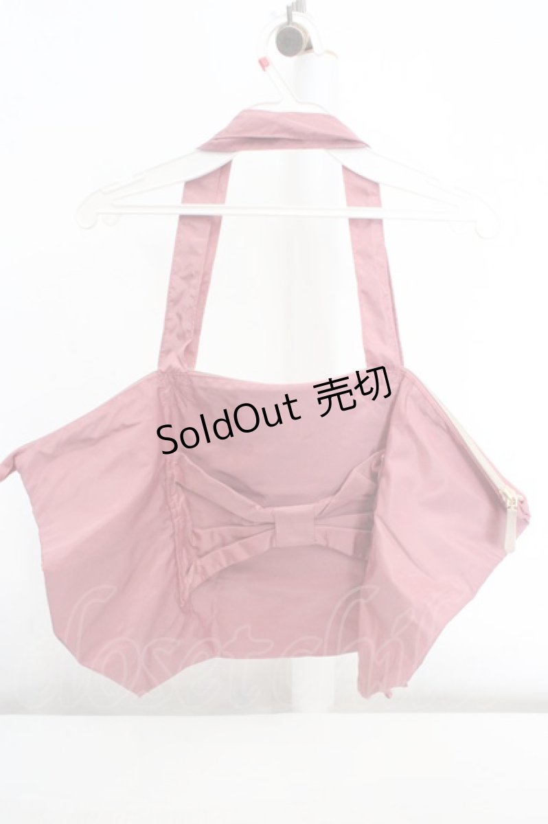 画像3: m petit by misako / サンリオキャラクターズコラボポーチ付きエコバッグ  ピンク O-26-03-14-043-LO-BG-OW-ZT0316P (3)