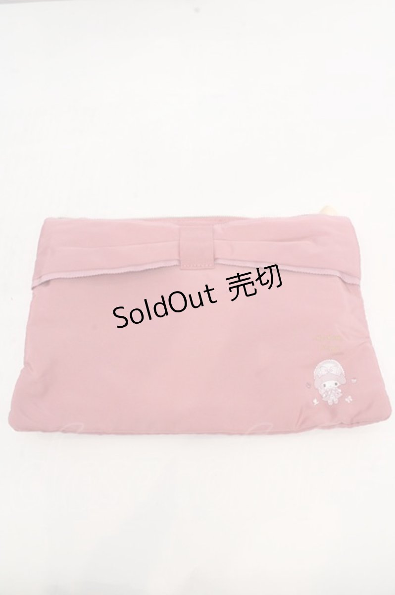 画像4: m petit by misako / サンリオキャラクターズコラボポーチ付きエコバッグ  ピンク O-26-03-14-043-LO-BG-OW-ZT0316P (4)