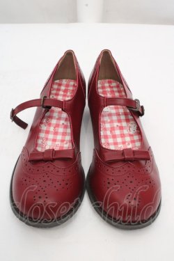 画像1: m petit by misako / サンリオキャラクターズコラボハローキティパンプス M アカ O-26-03-14-044-LO-SH-OW-OS