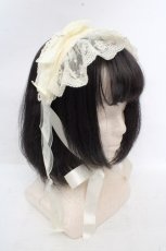 画像1: ALICE and the PIRATES / ロージィリボンヘッドドレス  アイボリー O-26-03-14-046-PA-AC-OW-OS (1)