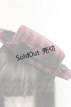 画像2: Victorian maiden / レジメンタルストライプキャノチェ  ワイン O-26-03-14-047-CL-AC-OW-OS