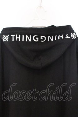 画像2: NieR Clothing / プリントロングパーカー  ブラック O-26-03-14-1035-PU-TO-IG-OS