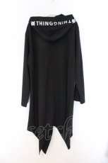 画像3: NieR Clothing / プリントロングパーカー  ブラック O-26-03-14-1035-PU-TO-IG-ZT551 (3)