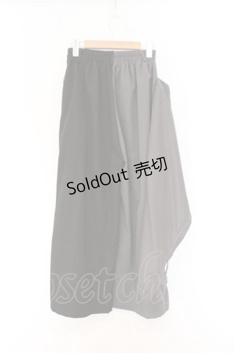 画像3: NieR Clothing / フラップ付きパンツ  グレー×ブラック O-26-03-14-1036-PU-PA-IG-ZT551 (3)