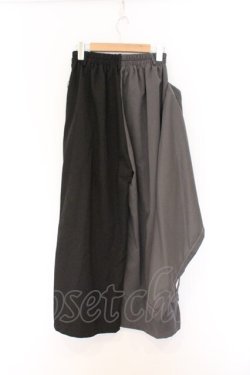 画像3: NieR Clothing / フラップ付きパンツ  グレー×ブラック O-26-03-14-1036-PU-PA-IG-OS