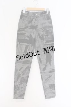 画像1: NieR Clothing / デニム調パンツ F ブラック O-26-03-14-1004-PU-PA-OW-OS