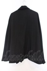 画像3: NieR Clothing / 高品質CAPE COAT コート  ブラック O-26-03-14-1040-PU-JA-IG-ZTC066 (3)