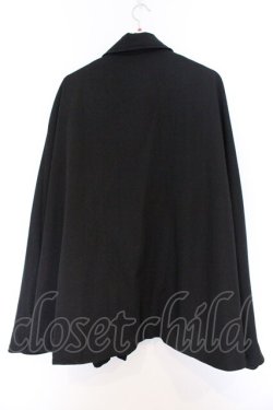 画像3: NieR Clothing / 高品質CAPE COAT コート  ブラック O-26-03-14-1040-PU-JA-IG-OS