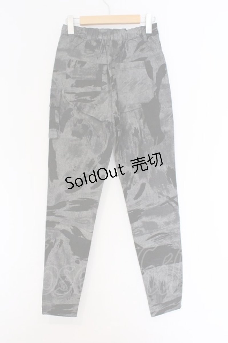 画像3: NieR Clothing / デニム調パンツ F ブラック O-26-03-14-1004-PU-PA-OW-OS (3)