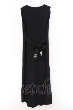 画像3: NieR Clothing / NO SLEEVE RIB KNIT ワンピース  ブラック O-26-03-14-1043-PU-OP-IG-OS