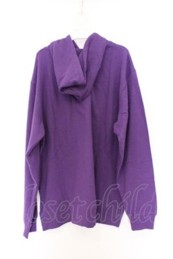 画像3: NieR Clothing / プリントパーカー  パープル リッププリント O-26-03-14-1044-PU-TO-IG-OS