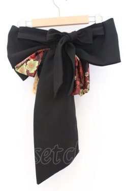 画像3: Ozz On / 帯飾り  ブラック×レッド O-26-03-14-1046-OO-ZA-IG-OS