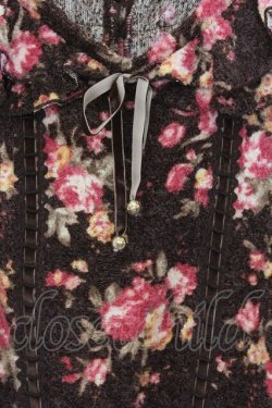 画像2: LIZ LISA / パイルローズチュニック  ブラウン O-26-03-14-1052-LO-OP-IG-OS