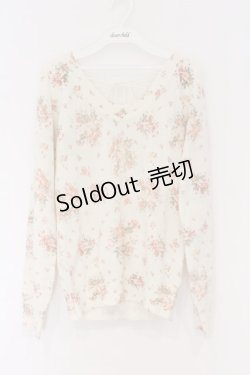 画像1: LIZ LISA / バックレースアップニット  オフシロ O-26-03-14-1053-LO-TO-IG-OS