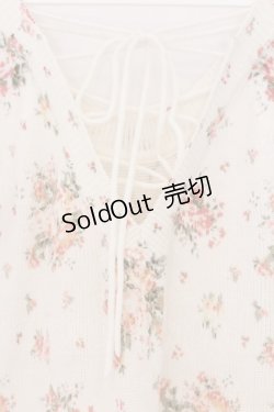 画像2: LIZ LISA / バックレースアップニット  オフシロ O-26-03-14-1053-LO-TO-IG-OS