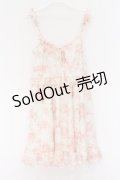 LIZ LISA / レース花がらキャミワンピース  オフシロ×ピンク O-26-03-14-1054-LO-OP-IG-OS