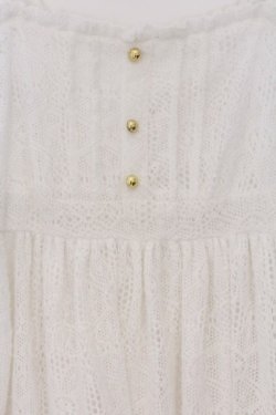 画像2: LIZ LISA / 起毛レースキャミワンピース  シロ O-26-03-14-1056-LO-OP-IG-OS