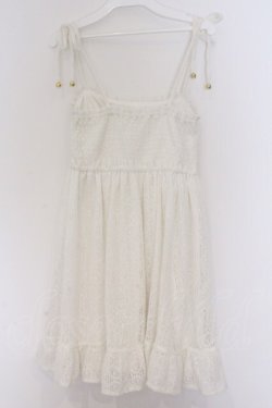 画像3: LIZ LISA / 起毛レースキャミワンピース  シロ O-26-03-14-1056-LO-OP-IG-OS