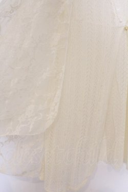 画像2: axes femme / 透かし編みレーシートッパー M 生成り O-26-03-14-1059-AX-TO-IG-OS