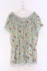 画像1: axes femme / フルーツ柄チュニック  ミント O-26-03-14-1063-AX-TO-IG-OS (1)