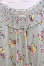 画像2: axes femme / フルーツ柄チュニック  ミント O-26-03-14-1063-AX-TO-IG-OS (2)