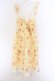 画像3: axes femme / 水彩花柄キャミワンピース M イエロー O-26-03-14-1067-AX-OP-IG-OS (3)