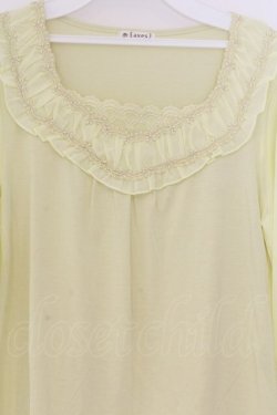 画像2: axes femme / シフォンスリーブチュニック M イエロー O-26-03-14-1073-AX-TO-IG-OS