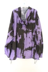 画像3: NieR Clothing / 転写ZIPパーカー F パープル×ブラック O-26-03-14-1007-PU-TO-IG-OS (3)